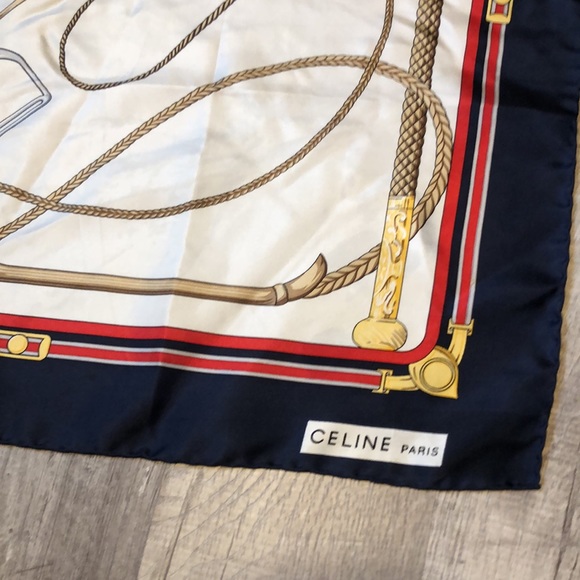 Celine Paris silk scarf - Picture 3 of 14